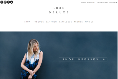 luxe deluxe fashion